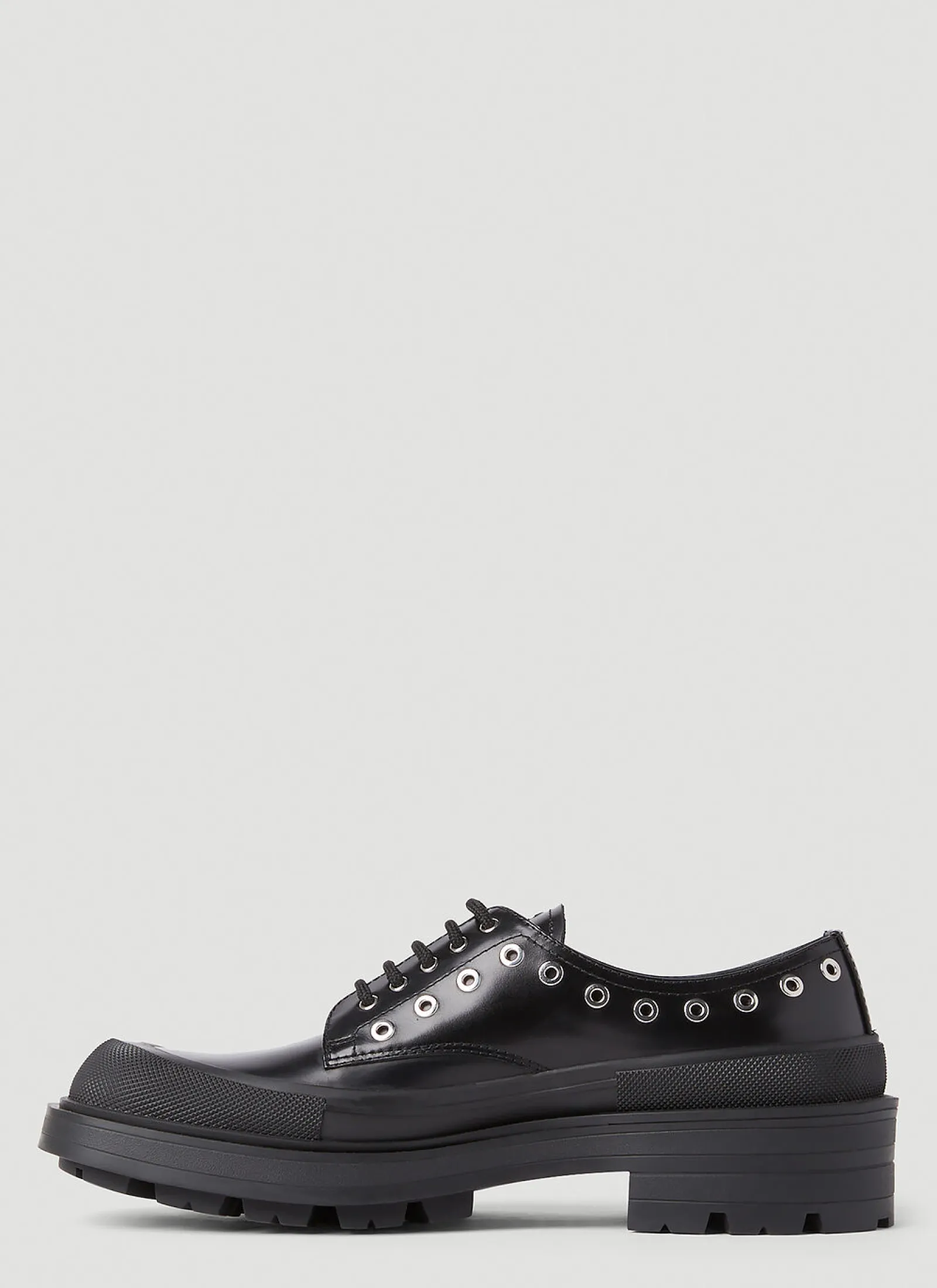 Men Alexander McQueen Lace Ups^Eyelet Derby Shoes