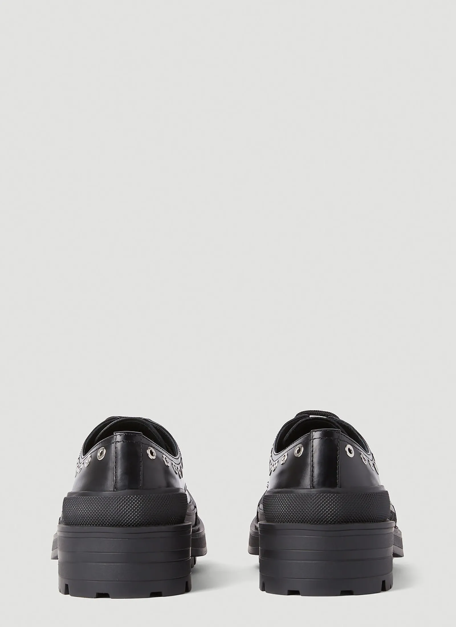 Men Alexander McQueen Lace Ups^Eyelet Derby Shoes