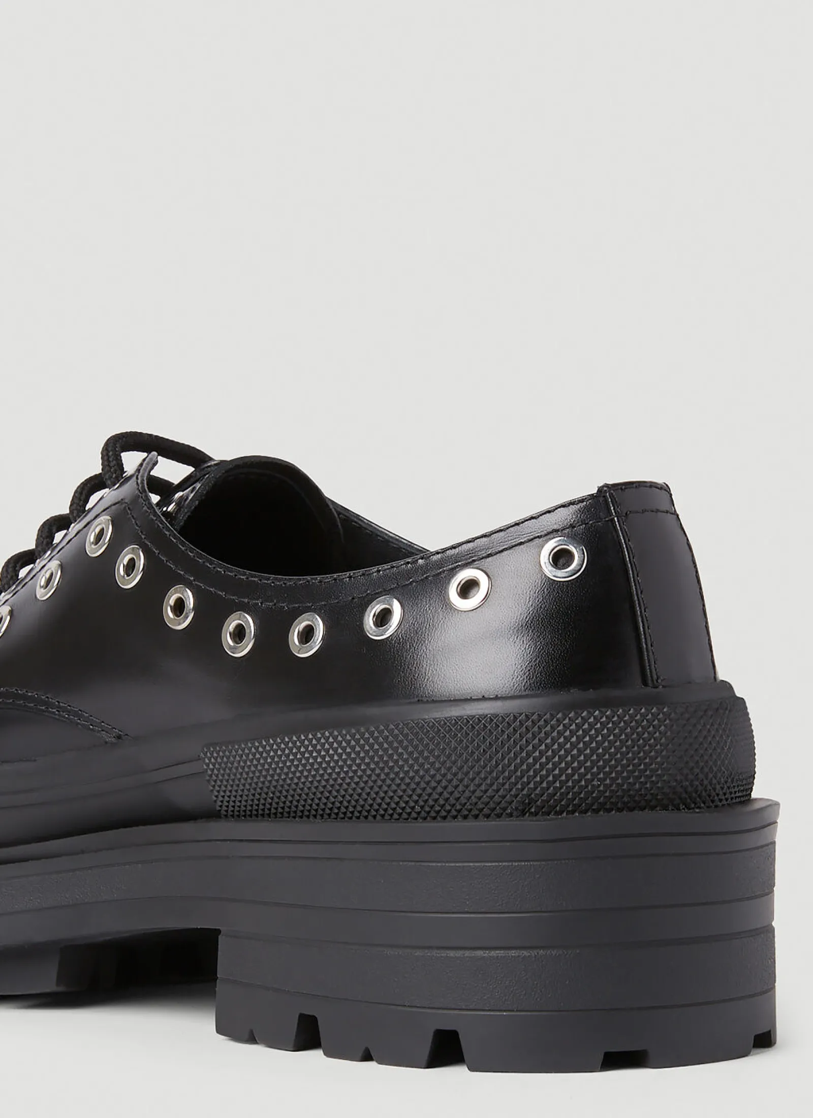 Men Alexander McQueen Lace Ups^Eyelet Derby Shoes