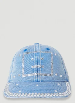 Men Acne Studios Hats^Face Patch Baseball Cap