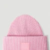 Men Acne Studios Hats^Face Patch Beanie