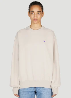 Face Patch Sweatshirt>Acne Studios Hot