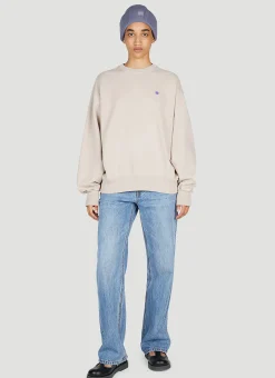 Face Patch Sweatshirt>Acne Studios Hot