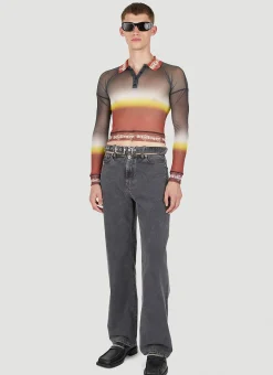 Men Ottolinger Polo Shirts^Fade Mesh Polo Shirt