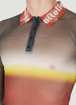 Men Ottolinger Polo Shirts^Fade Mesh Polo Shirt