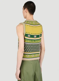 Men Kenzo Tops^Fairisle Knit Jumper Vest