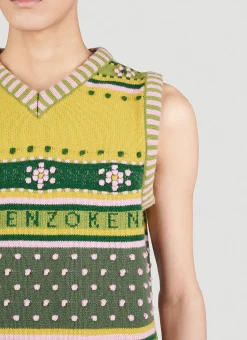 Men Kenzo Tops^Fairisle Knit Jumper Vest
