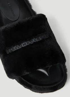 Faux Fur Plarform Sandals></noscript>Stella McCartney New