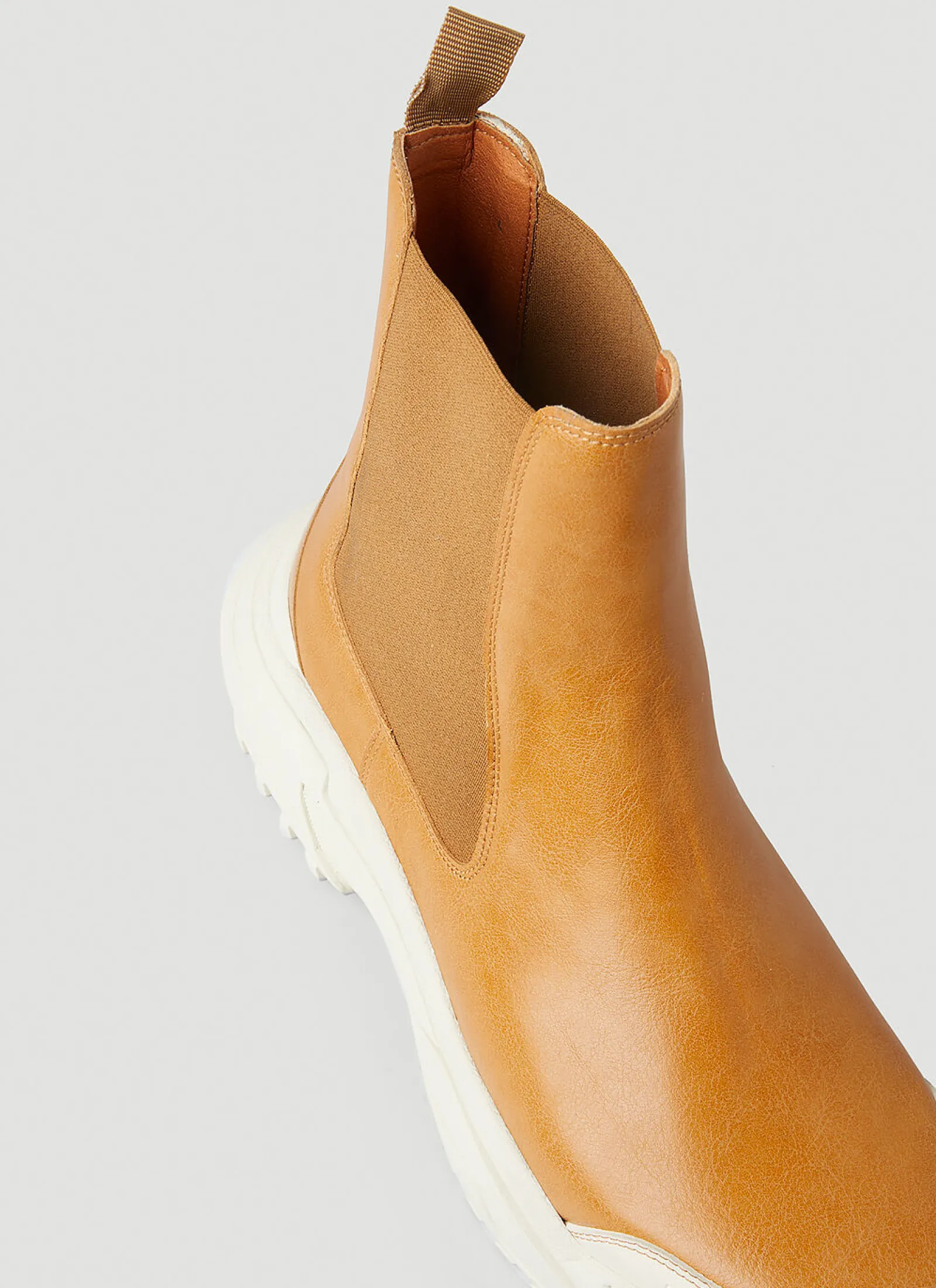 Men GmbH Boots^Faux-Leather Chelsea Boots