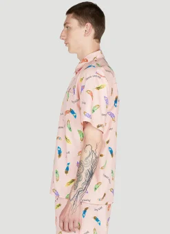 Men Human Made Shirts^Feather Shirt