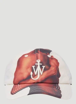 Men JW Anderson Hats^Feel Free Baseball Cap