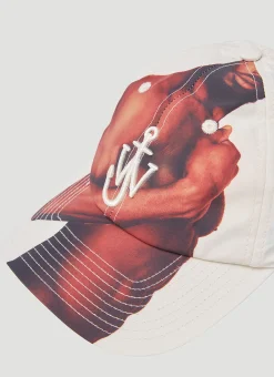 Men JW Anderson Hats^Feel Free Baseball Cap