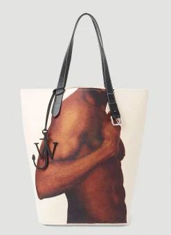 Men JW Anderson Tote Bags^Feel Free Tote Bag