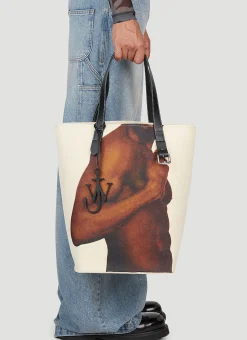 Men JW Anderson Tote Bags^Feel Free Tote Bag