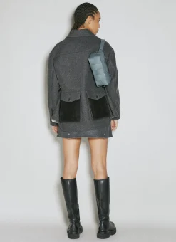 Felt Wool-Blend Jacket>Durazzi Milano Clearance