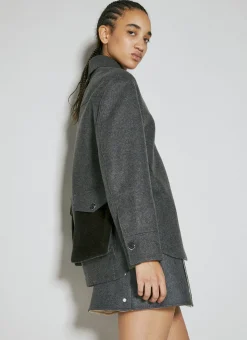 Felt Wool-Blend Jacket>Durazzi Milano Clearance