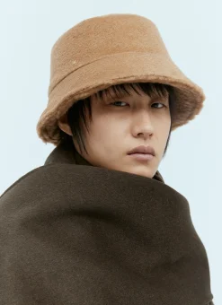 Men Max Mara Hats^Fiducia Teddy Lined Bucket Hat