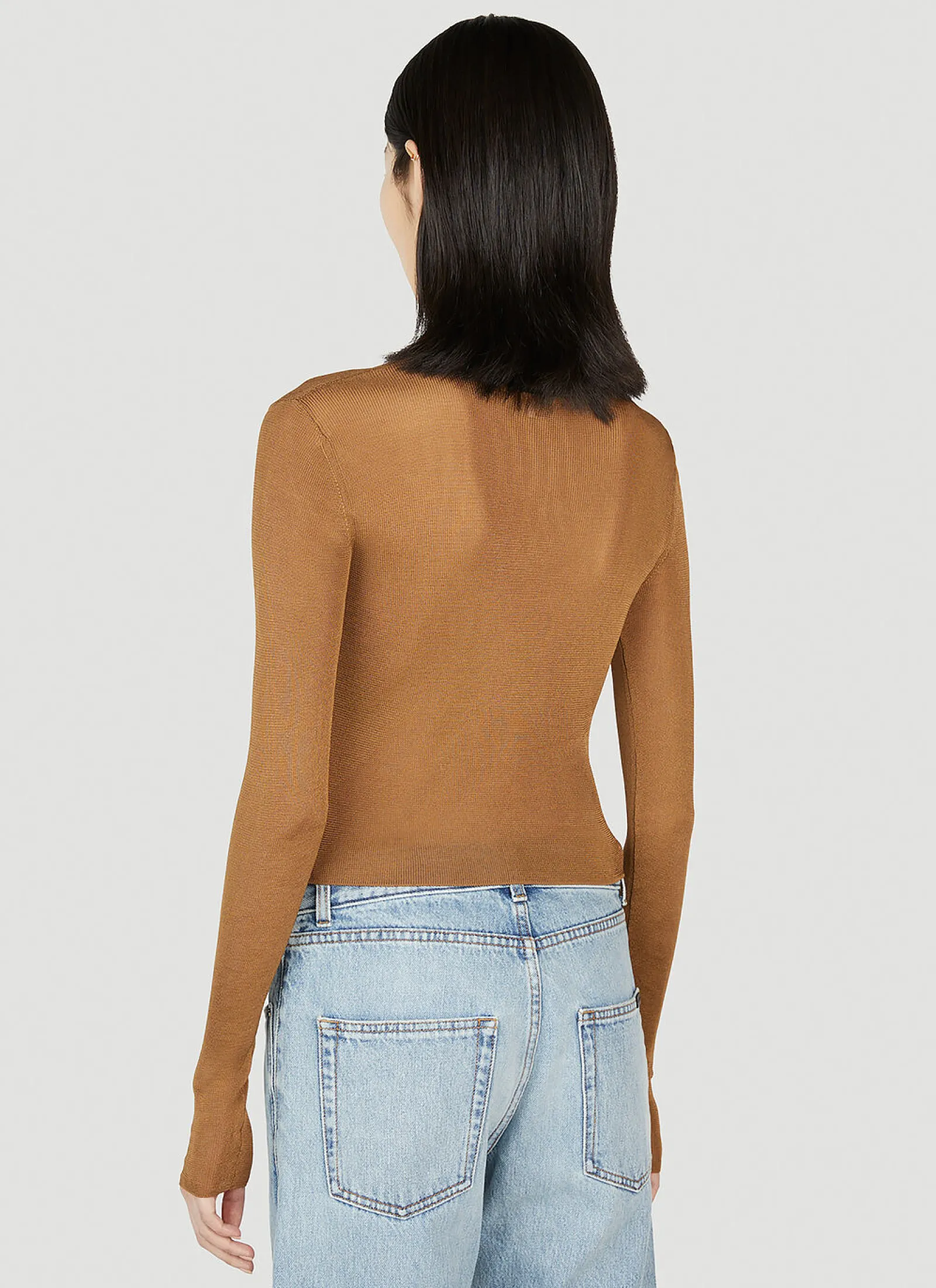 Fine Knit Top>Saint Laurent Outlet