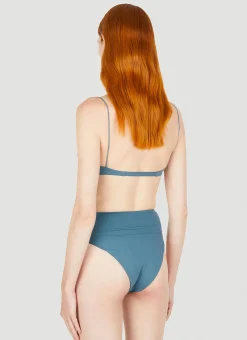 Fine Strap Almond Bikini Top><noscript><img width=