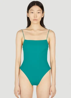 Fine Strap One Piece Swimsuit>Ziah Clearance