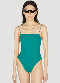 Fine Strap One Piece Swimsuit>Ziah Clearance