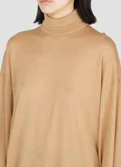 Fine-Knit Slouchy Rollneck Sweater></noscript>Saint Laurent Outlet