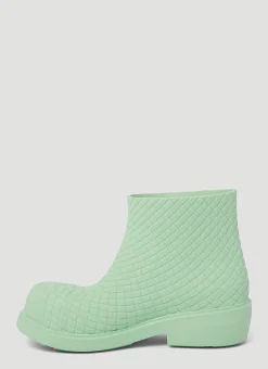 Fireman Intreccio Rubber Anke Boot></noscript>Bottega Veneta