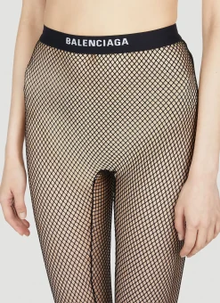 Men Balenciaga Socks^Fishnet Tights