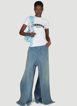 Fitted Logo Print T-Shirt>Balenciaga Hot