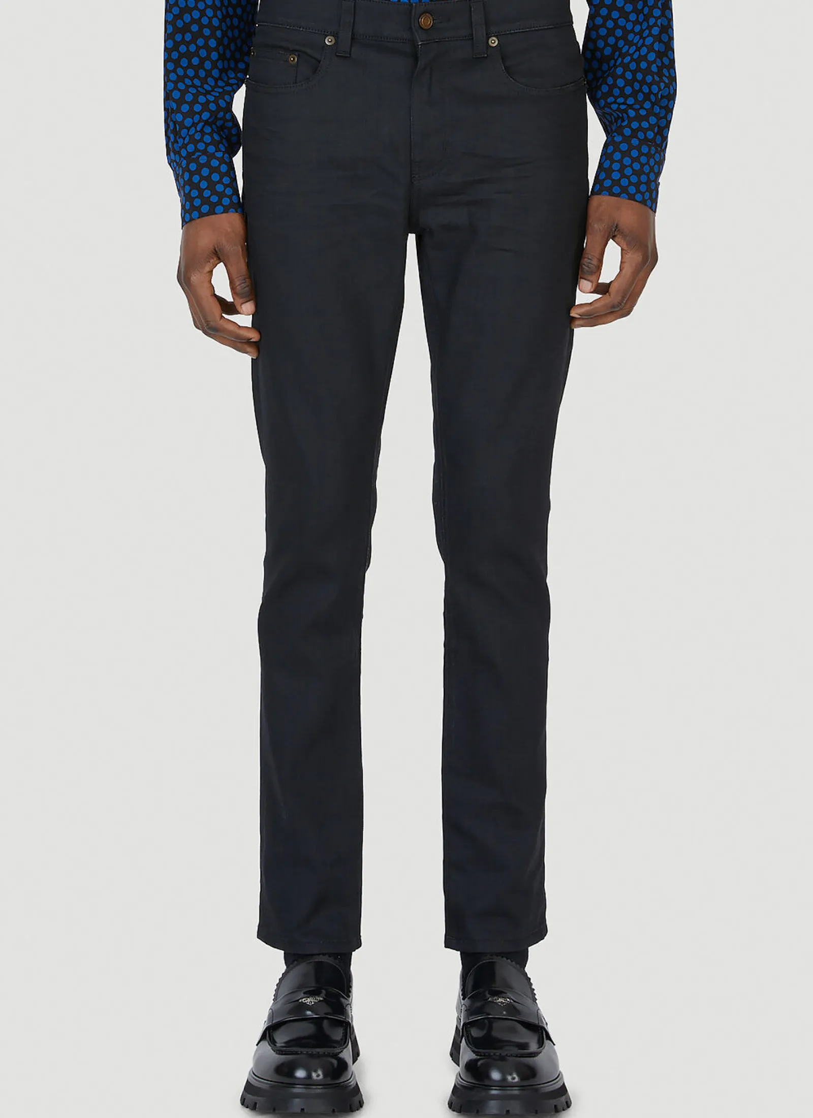 Men Saint Laurent Jeans^Five-Pocket Skinny Jeans