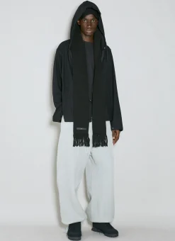 Men Y-3 Sweatshirts^Flannel Hooded Sweatshirt