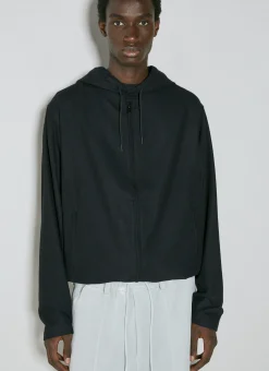 Men Y-3 Sweatshirts^Flannel Hooded Sweatshirt