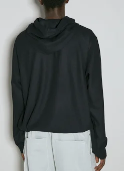 Men Y-3 Sweatshirts^Flannel Hooded Sweatshirt