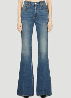 Flared Jeans>Alexander McQueen Hot