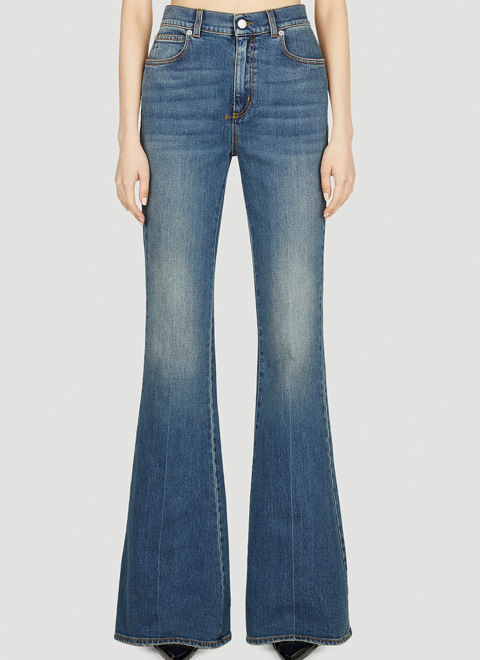 Flared Jeans>Alexander McQueen Hot