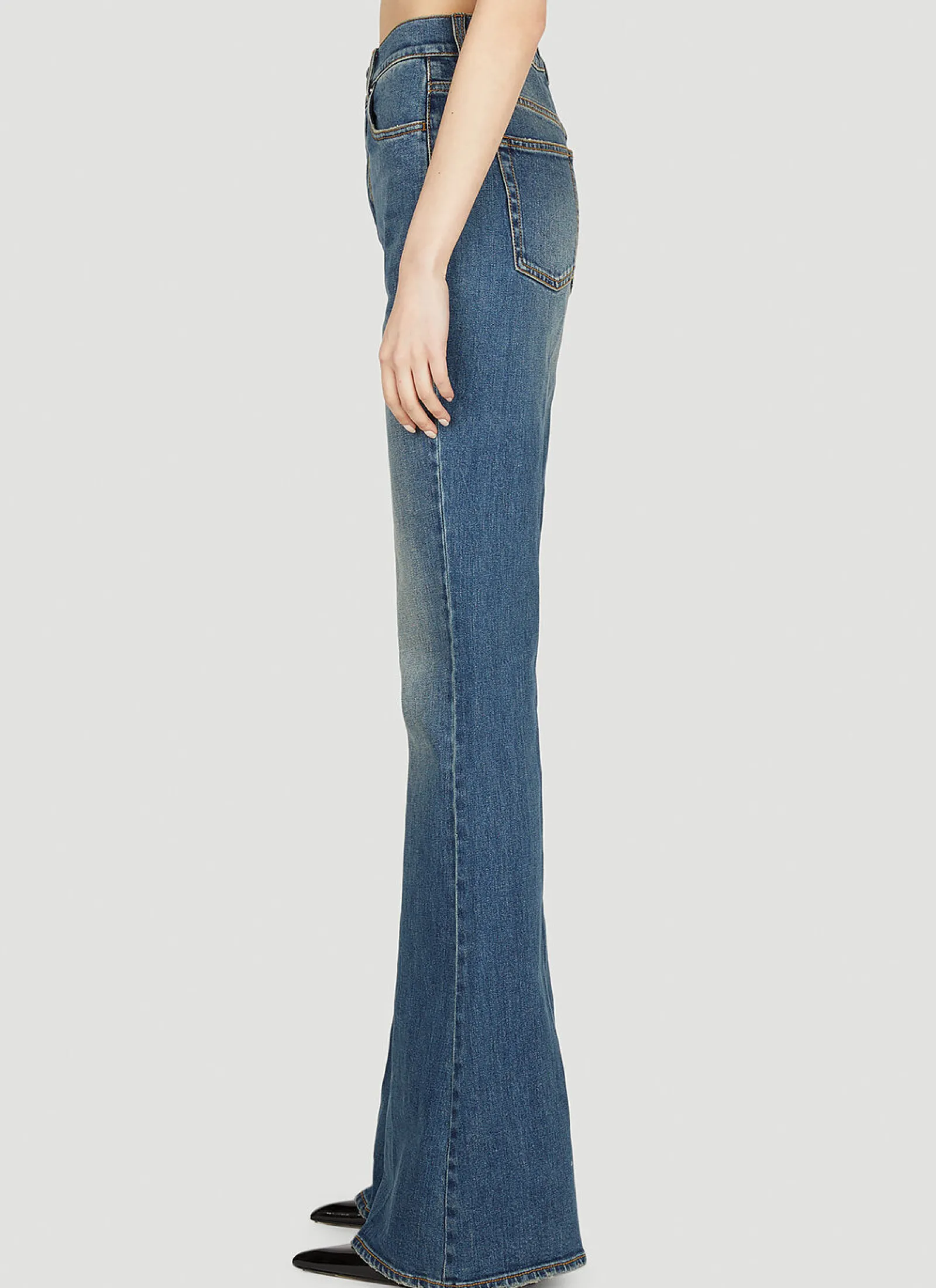 Flared Jeans>Alexander McQueen Hot