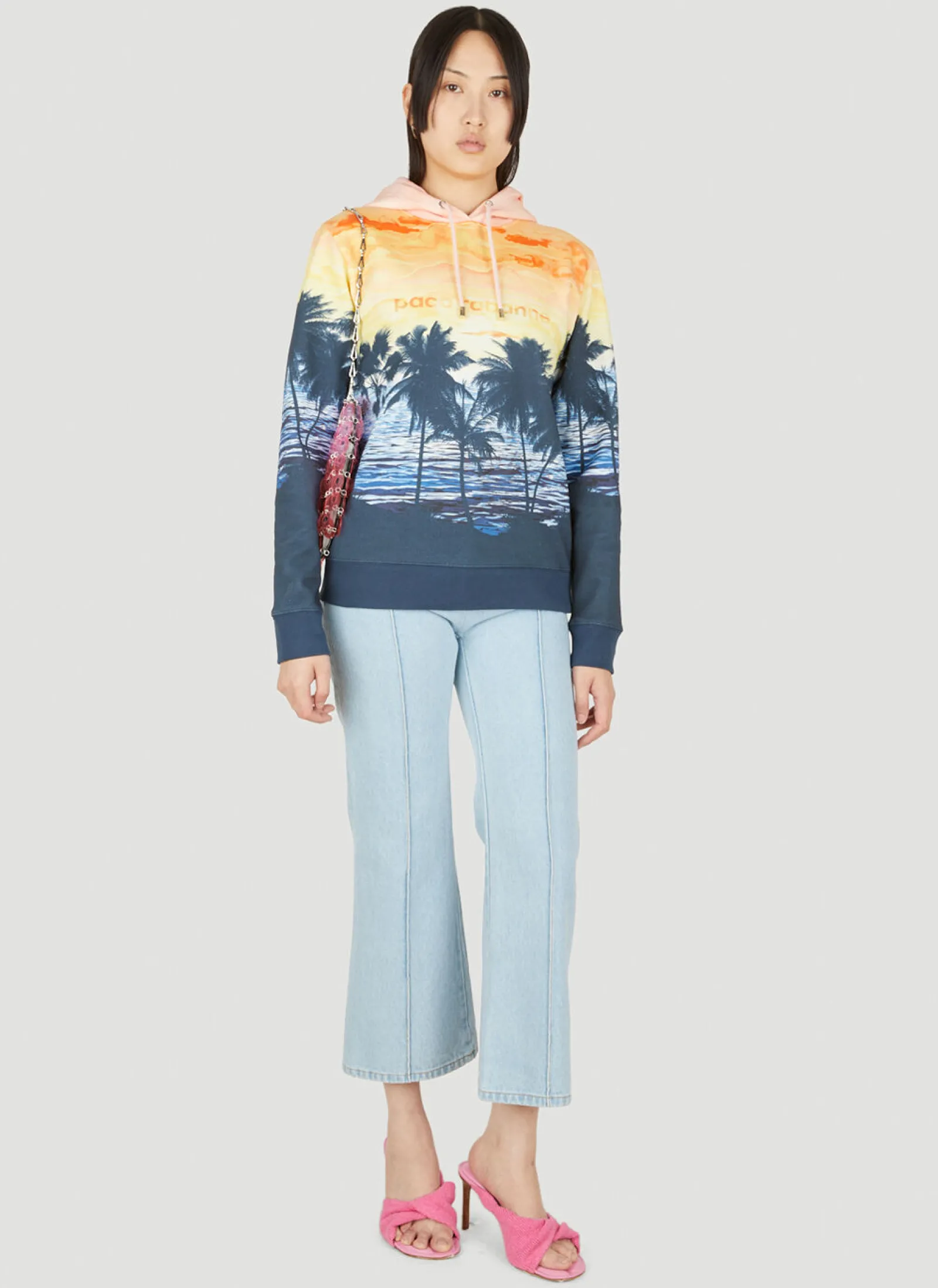 Flared Jeans>Paco Rabanne Hot