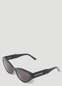 Men Balenciaga Sunglasses^Flat Cat Eye Sunglasses