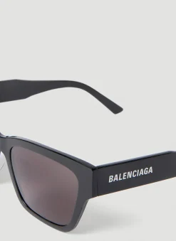 Men Balenciaga Sunglasses^Flat Square Sunglasses