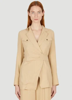 Fleur Wrap Front Blazer>Max Mara Clearance