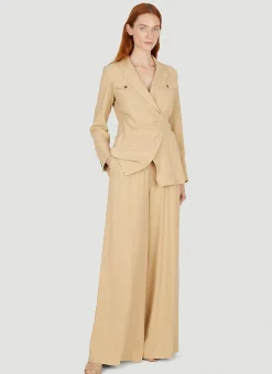 Fleur Wrap Front Blazer>Max Mara Clearance