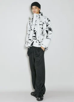 Flock-Print Padded Jacket></noscript>Y-3 Hot