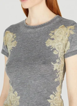 Floral Burn Out T-Shirt></noscript>Guess USA Online