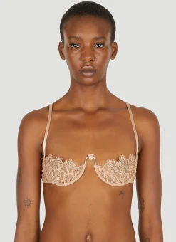 Floral Lace Balconette Bra>Gucci Hot