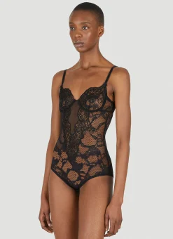 Floral Lace Bodysuit>Gucci Online
