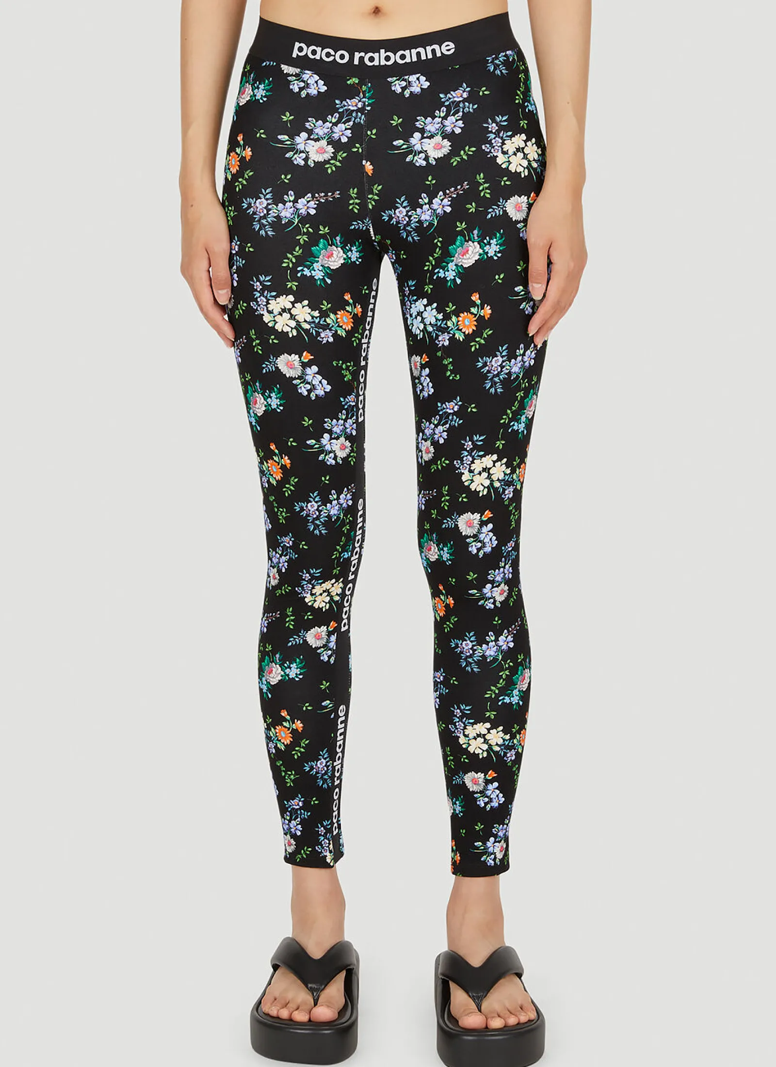 Floral Print Leggings>Paco Rabanne Best