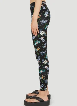 Floral Print Leggings><noscript><img width=