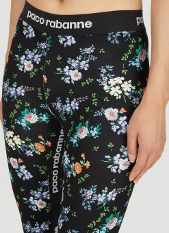 Floral Print Leggings><noscript><img width=