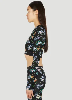 Floral Print Long Sleeve Top><noscript><img width=