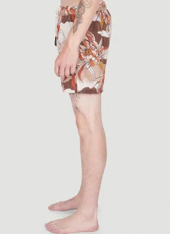 Men Moncler Swimwear^Floral Swim Shorts